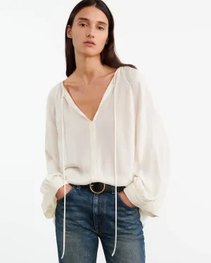 ACADIA SILK BLOUSE