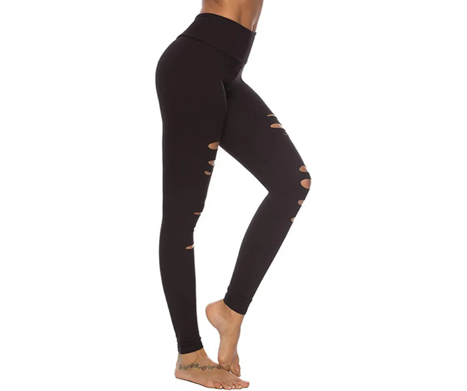 Activewear Ripped Leggings