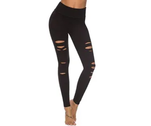 Activewear Ripped Leggings