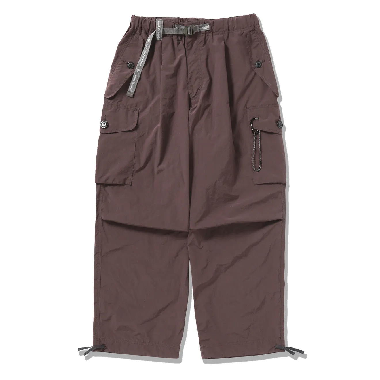 And Wander Oversized Cargo Pants Brown