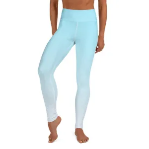 Arctic Ice Ombre High Waist Leggings