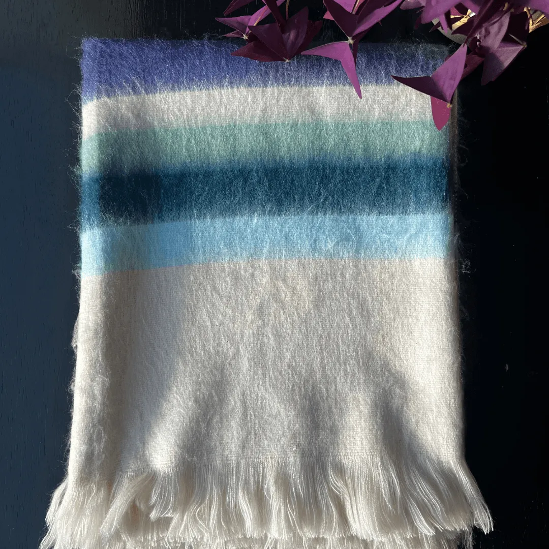 Aurora Brushed Alpaca Throw Blanket