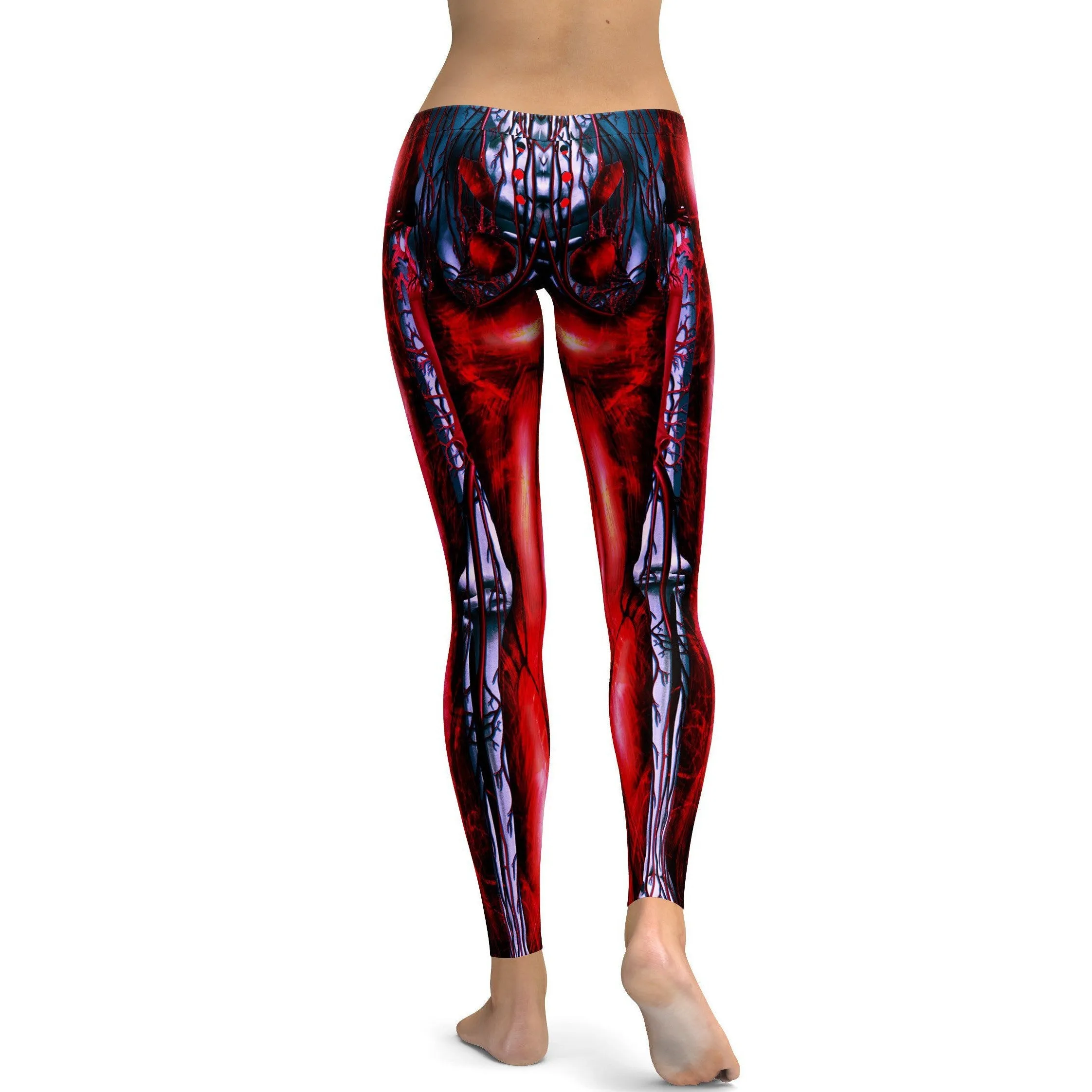 Blooded Muscles Horror Leggings