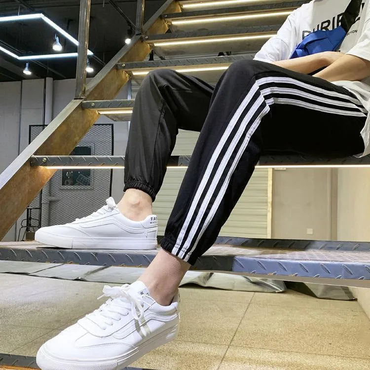 Casual Pants Men Student Korean Trendy All-Matching Sport Teens Harem Pants