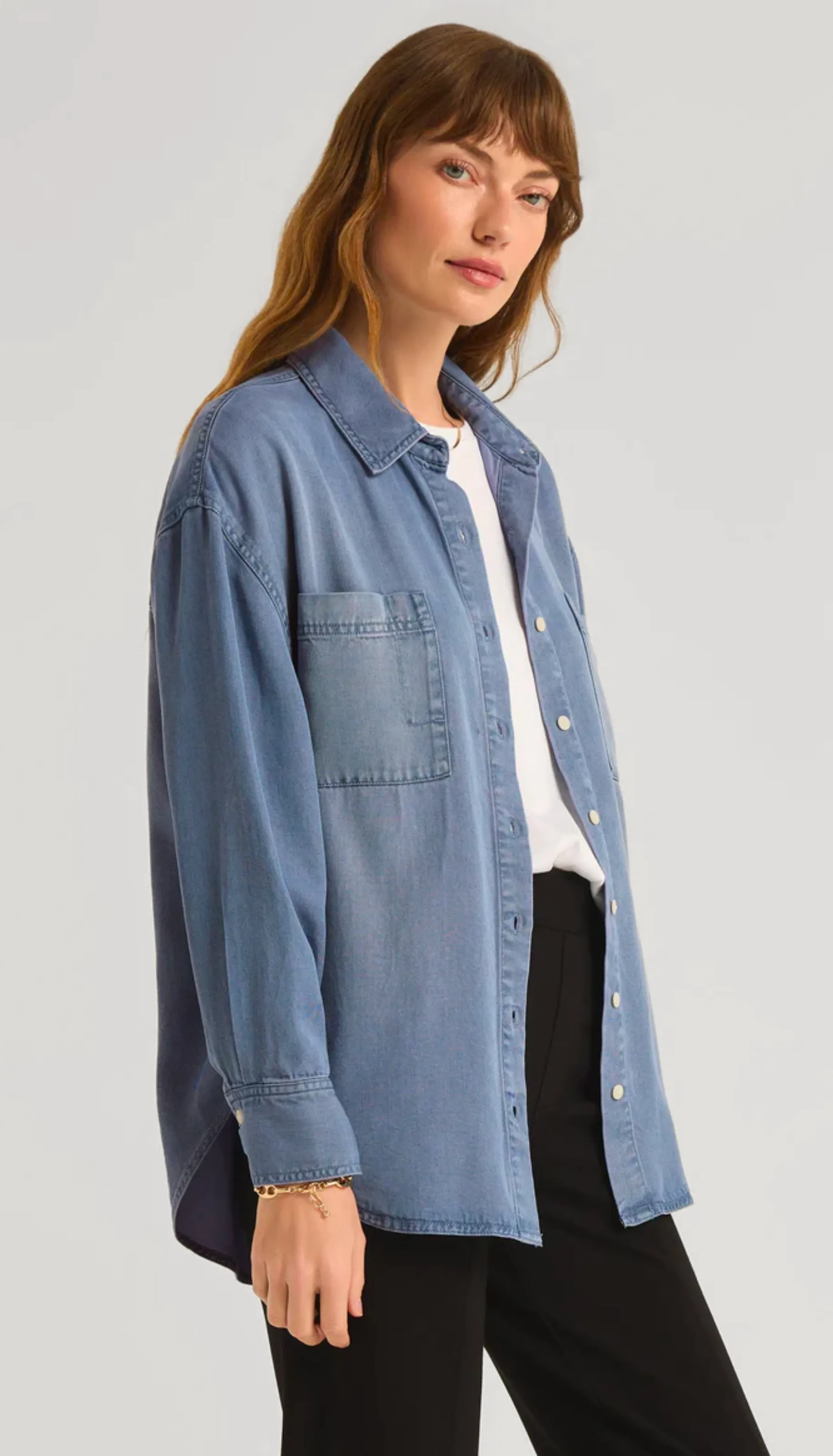 Colbie Chambray Button Up