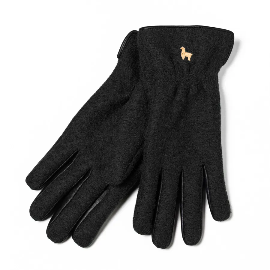 Cuffed Alpaca Gloves