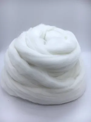 Diamond Bright White Merino Wool Roving