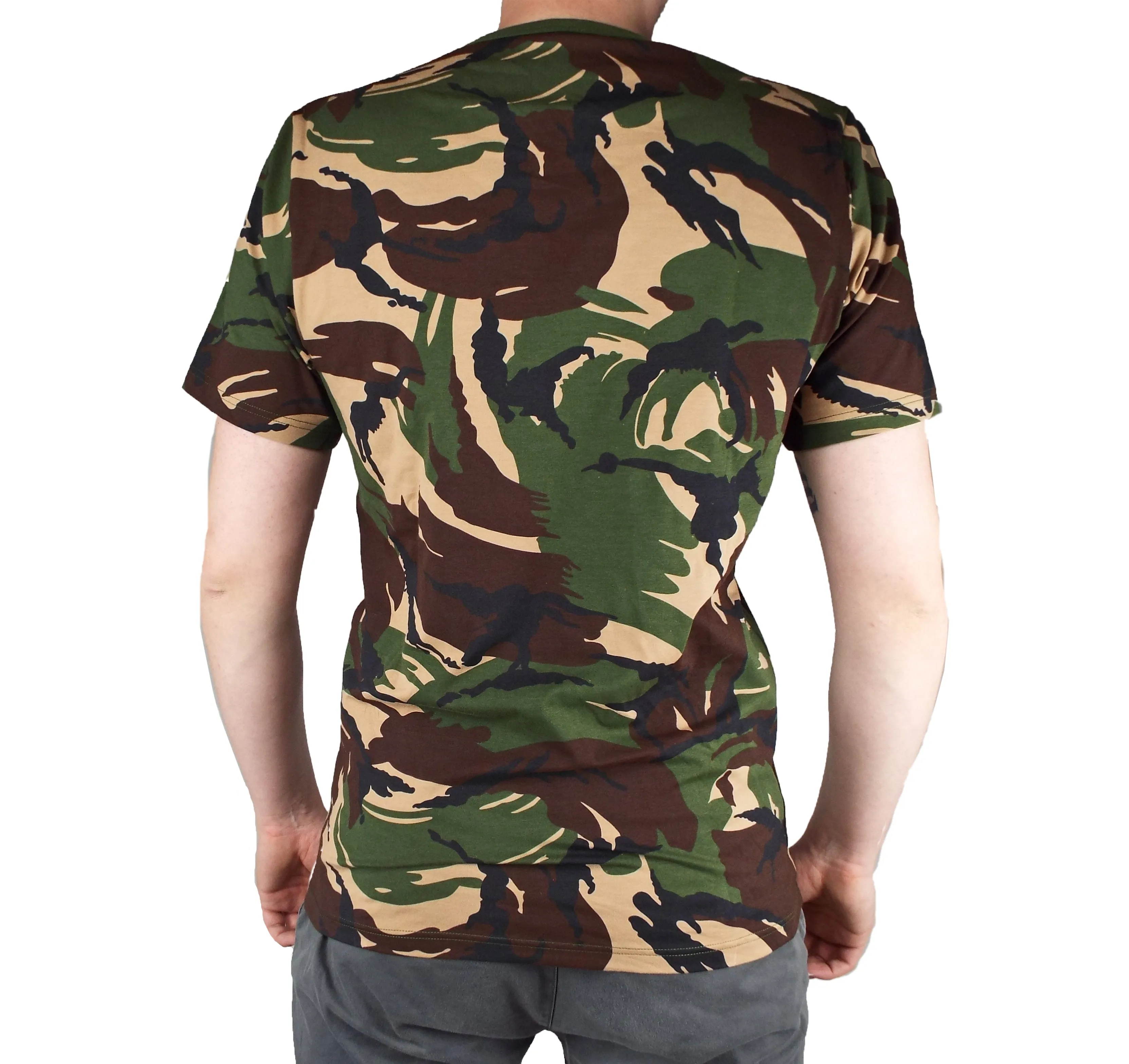 Dutch Army - Woodland DPM Camo T-Shirt - Grade 1