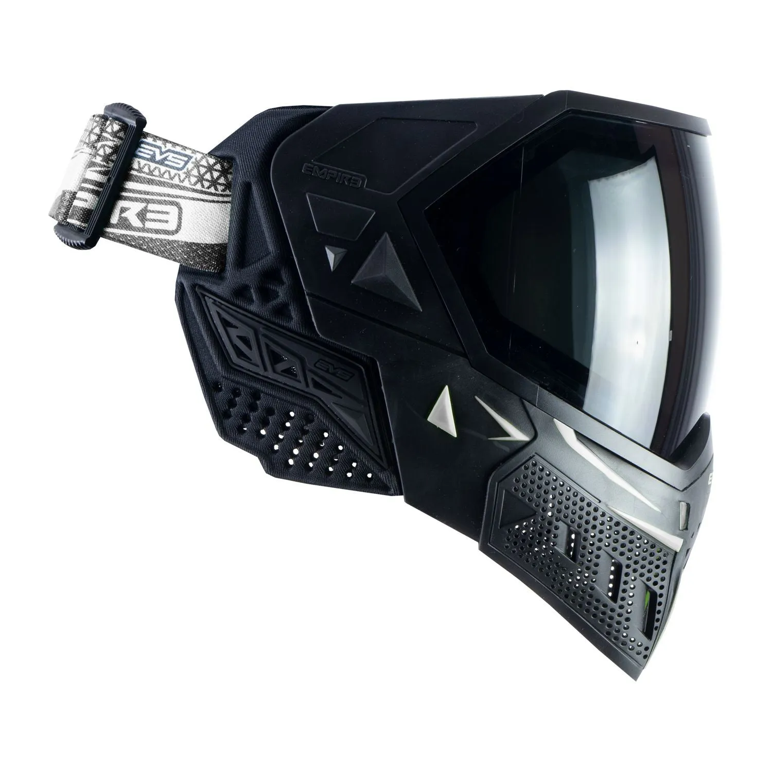 Empire EVS Enhanced Vision System Goggle - Black/White - includes 2 lenses