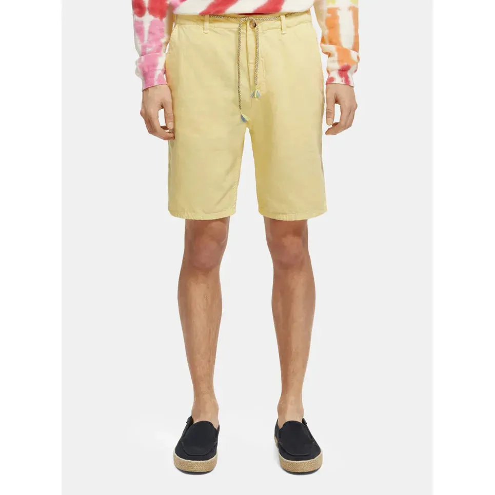 Fave Garment Dyed Shorts - Banana