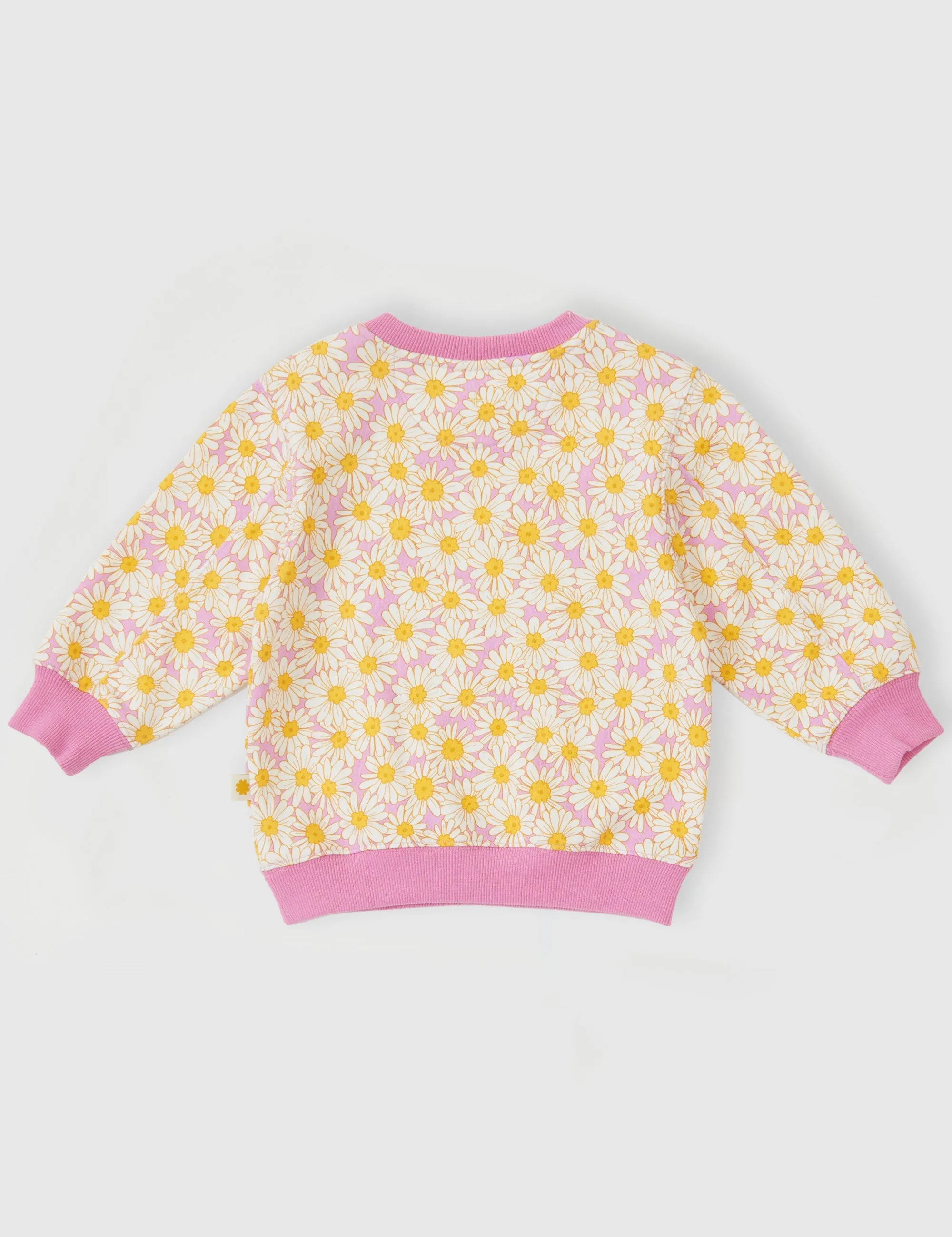 GOLDIE & ACE DAISY MEADOW RELAXED TERRY SWEATER