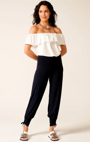 HAREM PANT IN NAVY