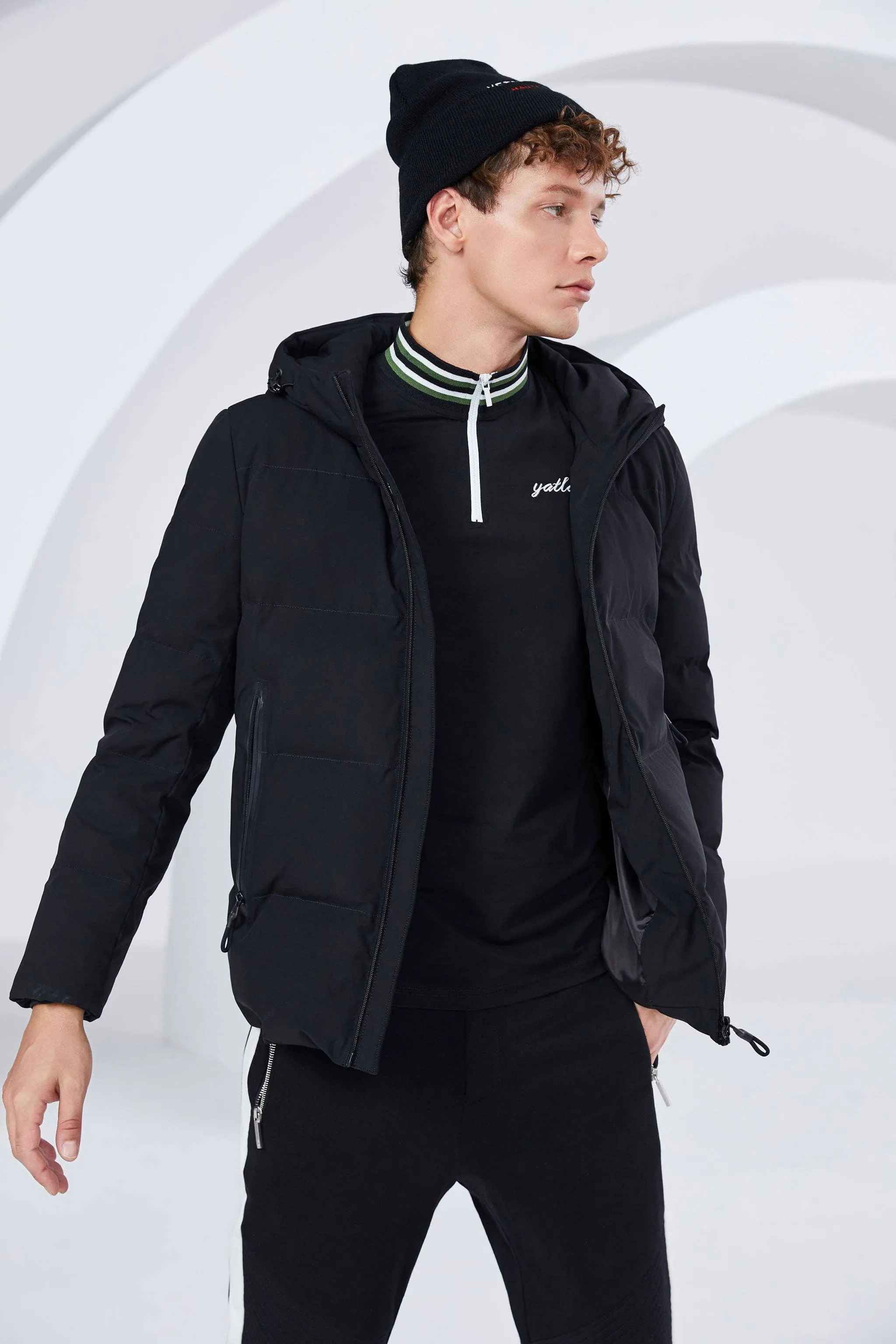 Hooded Down Jacket