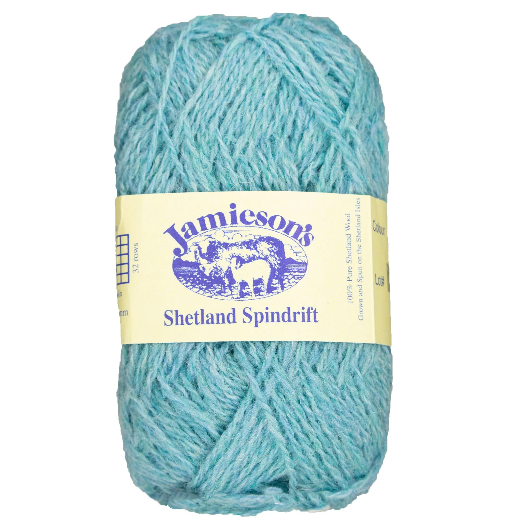 Jamieson's of Shetland Spindrift Yarn - 929 Aqua