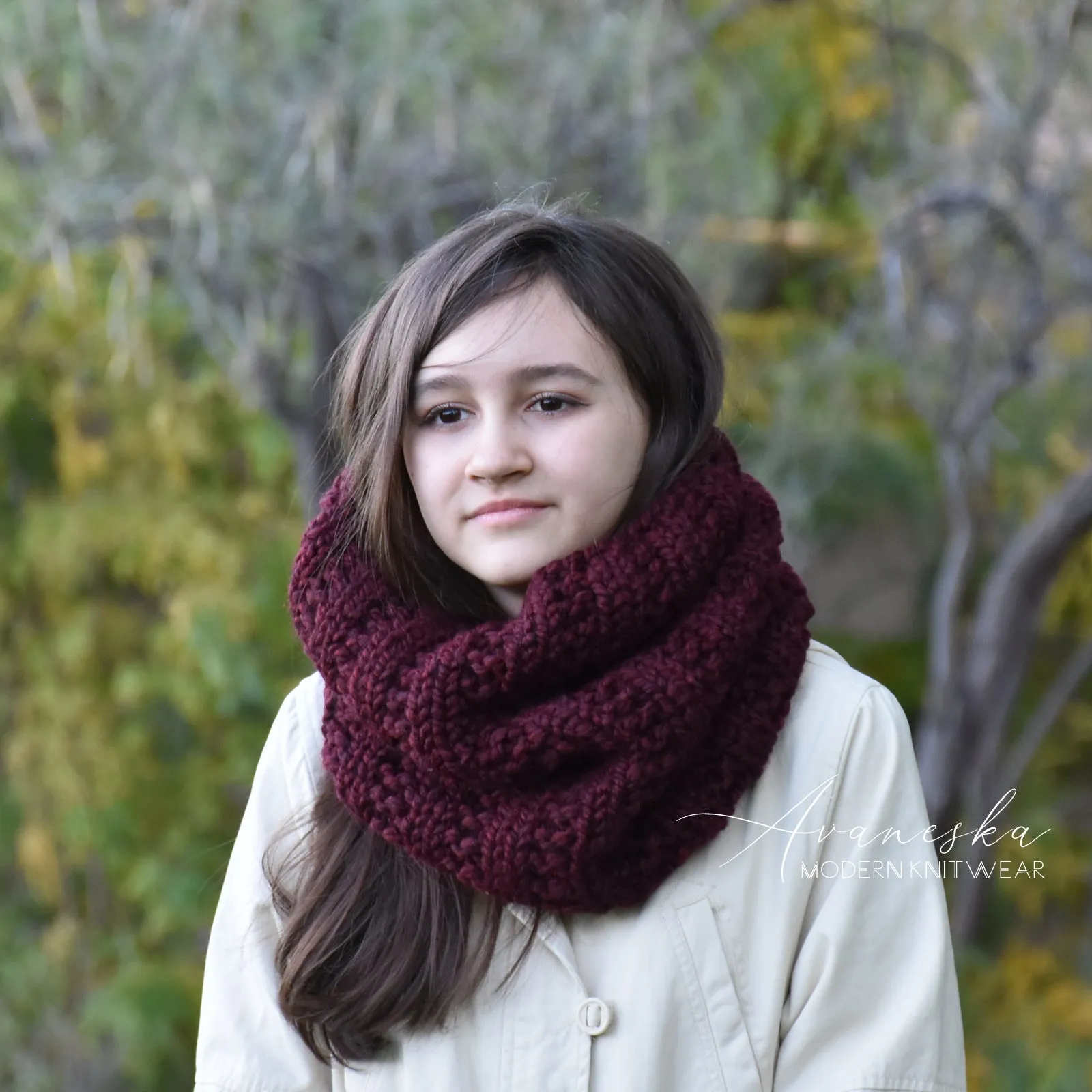 Knit Chunky Scarf | THE PITTSBURGH