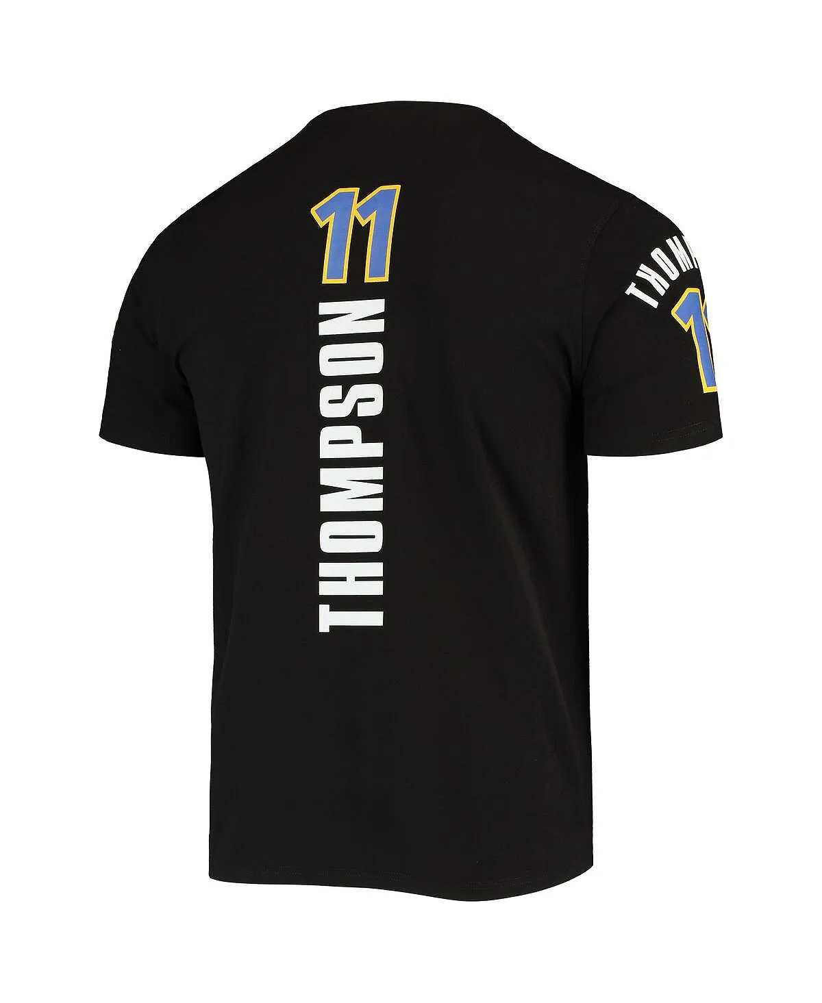 Men's T-shirt klay thompson black golden state warriors 75th anniversary team Pro Standard, black