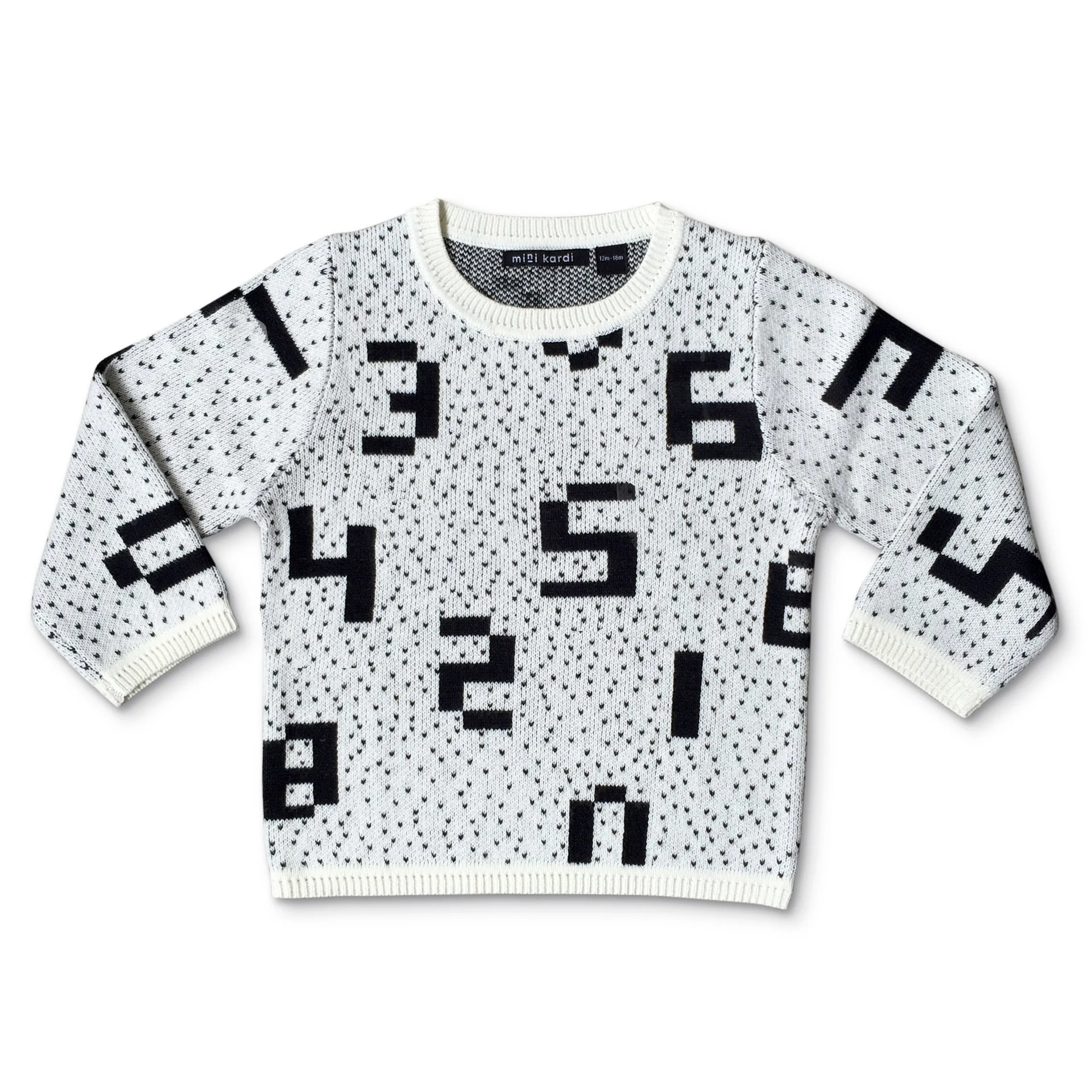 Numbers Sweater