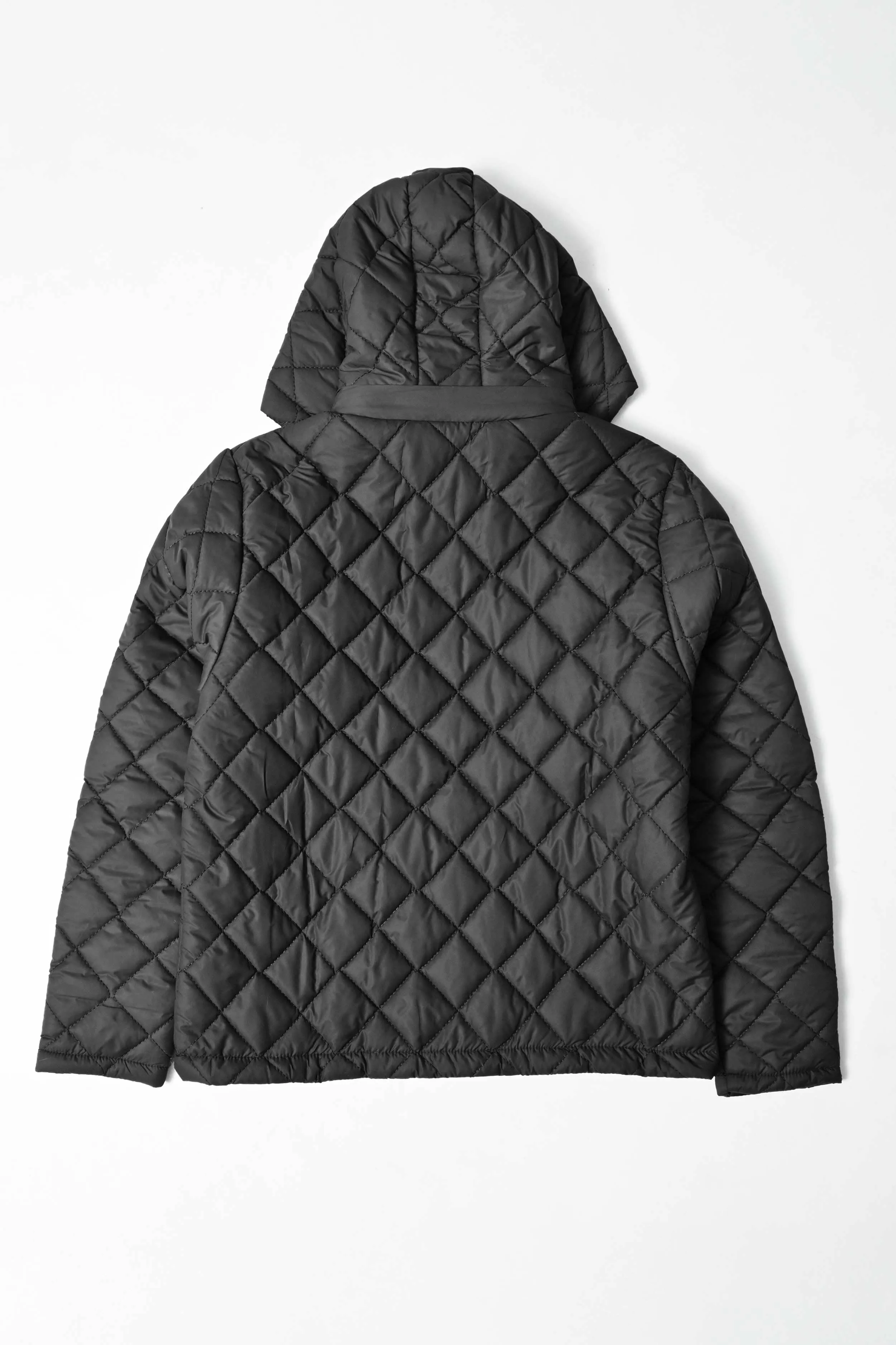 Polo Republica Men's Quilted Puffer Hooded Jacket