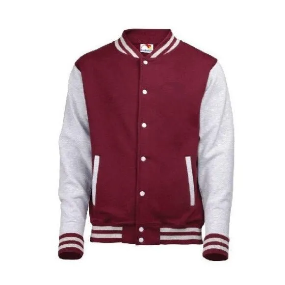 R240 Back Fastening Varsity Jacket - Adult