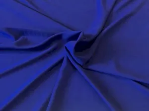 Royal Blue Rayon Fabric