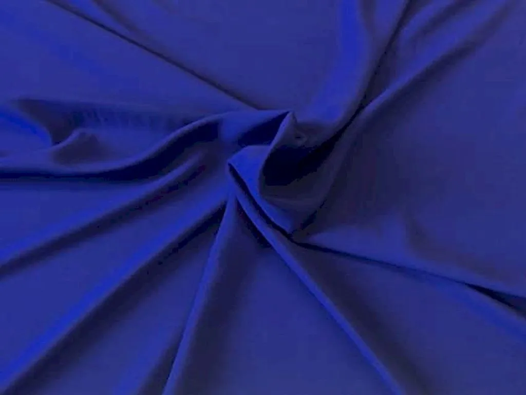 Royal Blue Rayon Fabric