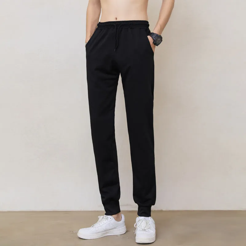 Scales Matching Pants Men Casual Korean Long Trendy Straight Quick Dry Sporty Pants