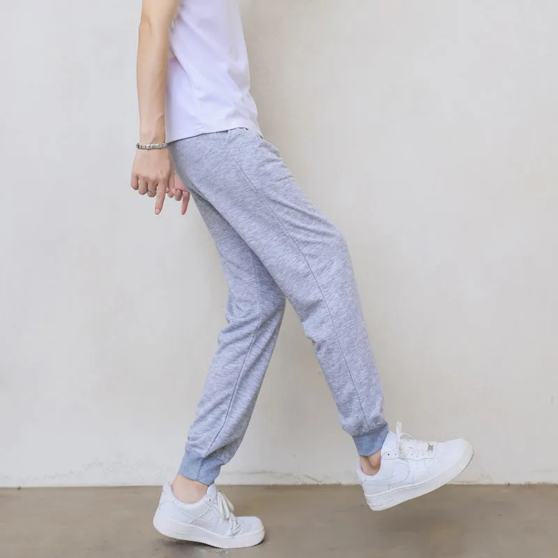 Scales Matching Pants Men Casual Korean Long Trendy Straight Quick Dry Sporty Pants