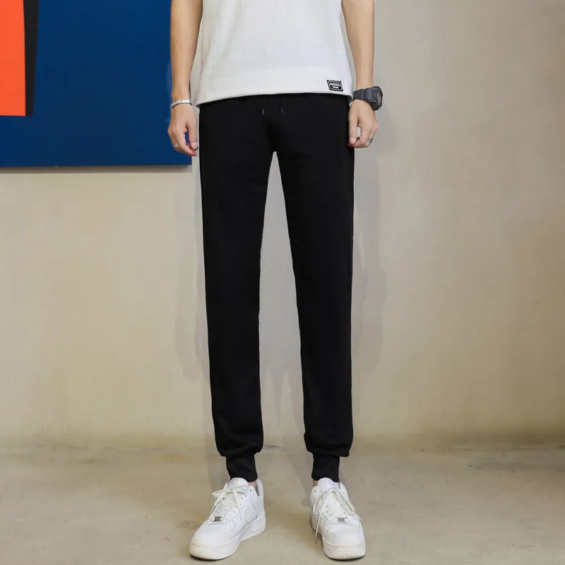 Scales Matching Pants Men Casual Korean Long Trendy Straight Quick Dry Sporty Pants