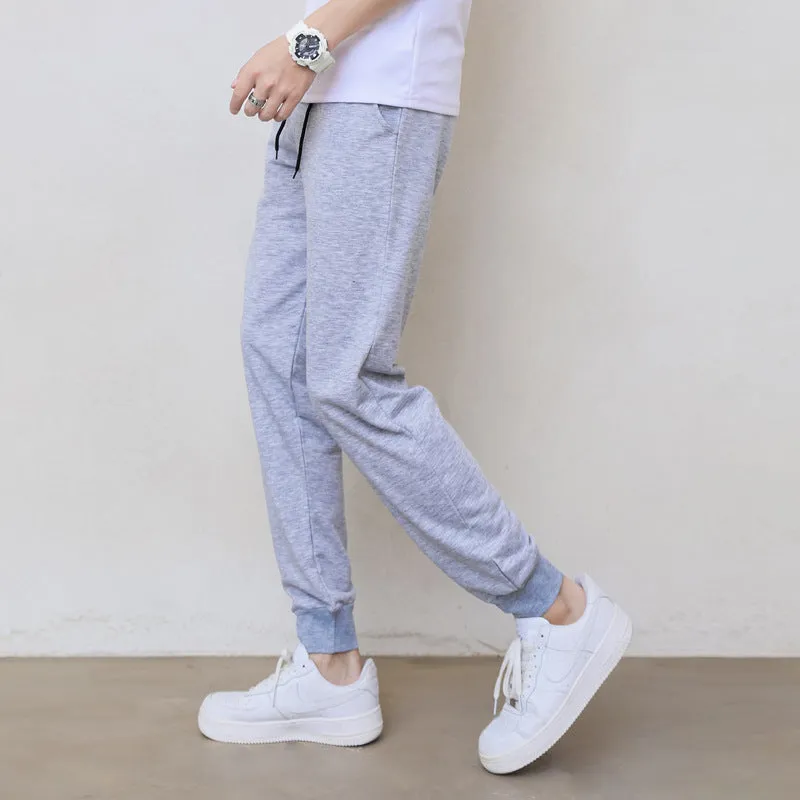 Scales Matching Pants Men Casual Korean Long Trendy Straight Quick Dry Sporty Pants