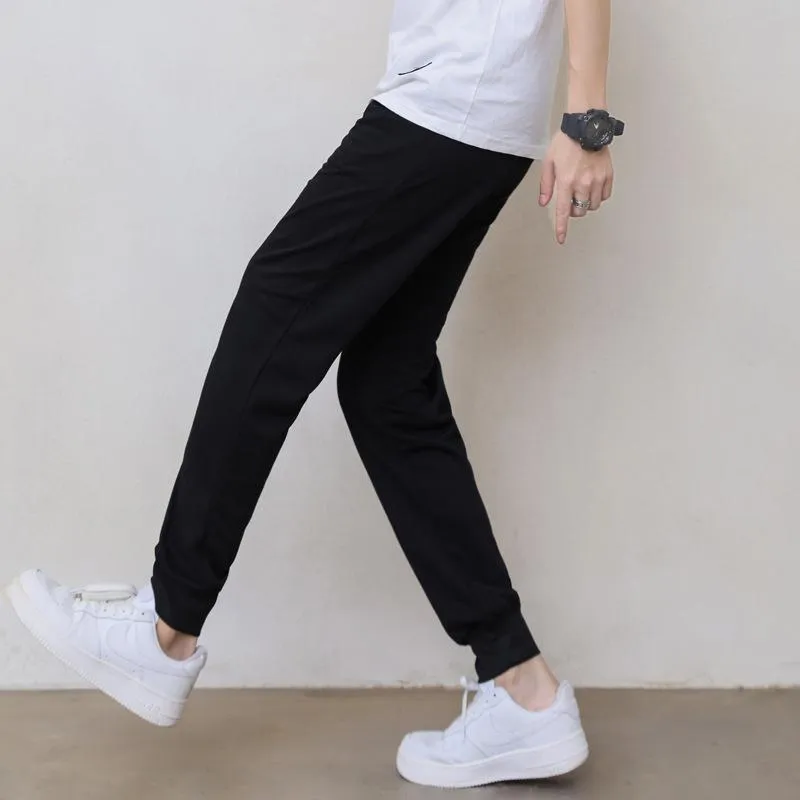 Scales Matching Pants Men Casual Korean Long Trendy Straight Quick Dry Sporty Pants