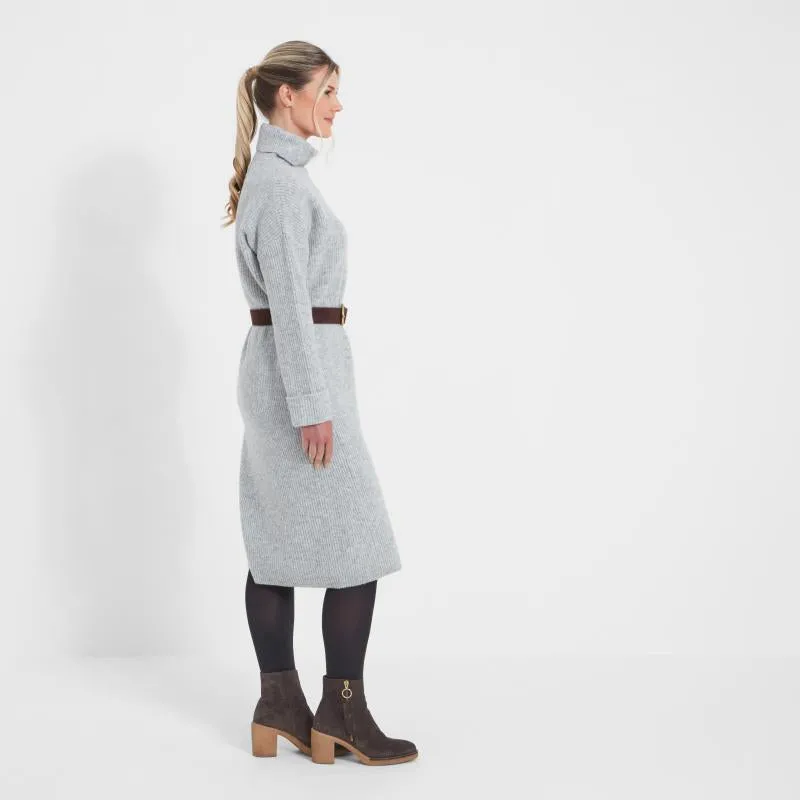 Schoffel Thistle Roll Neck Ladies Dress - Grey