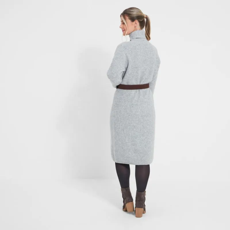 Schoffel Thistle Roll Neck Ladies Dress - Grey