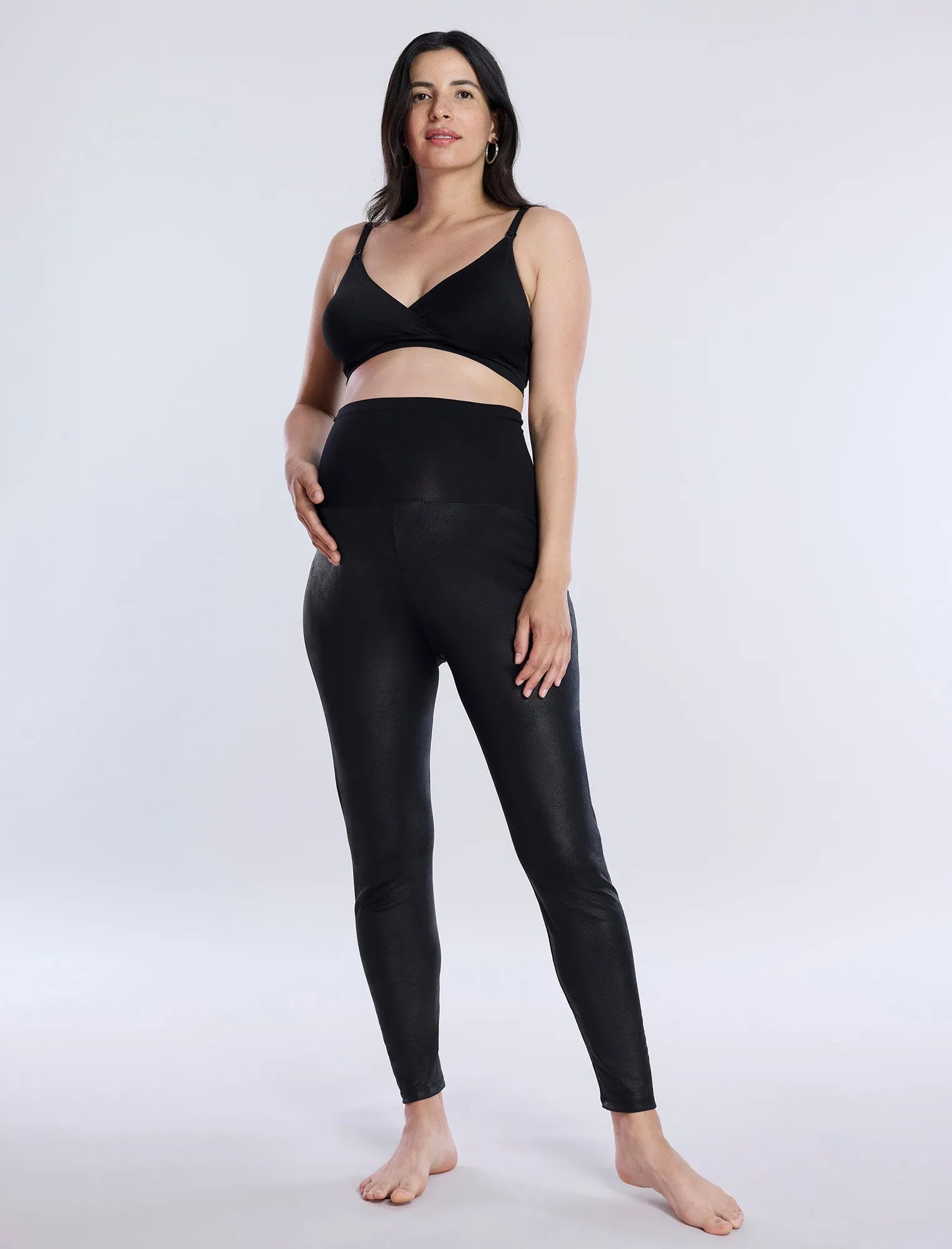 Secret Fit Belly® Coated Full Length Legging