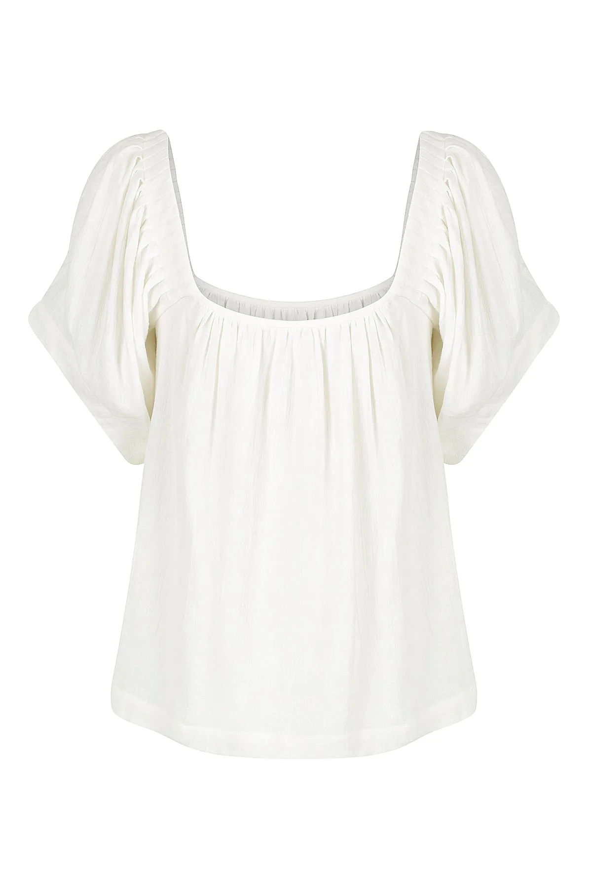 Sophia Pleat Top