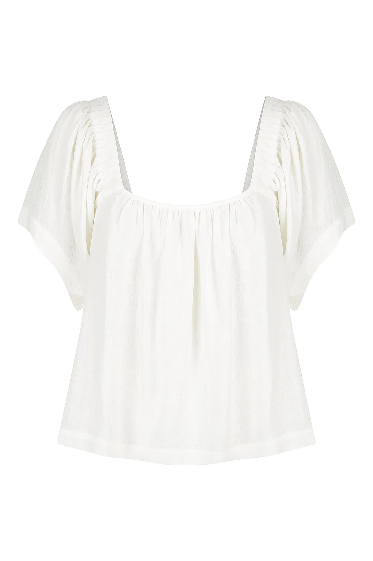 Sophia Pleat Top