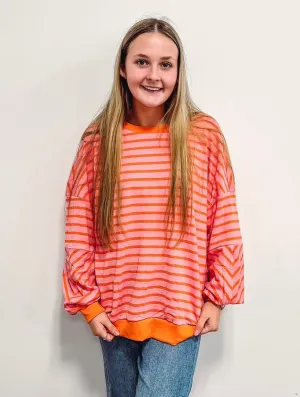 Sunset Stripe Sweater