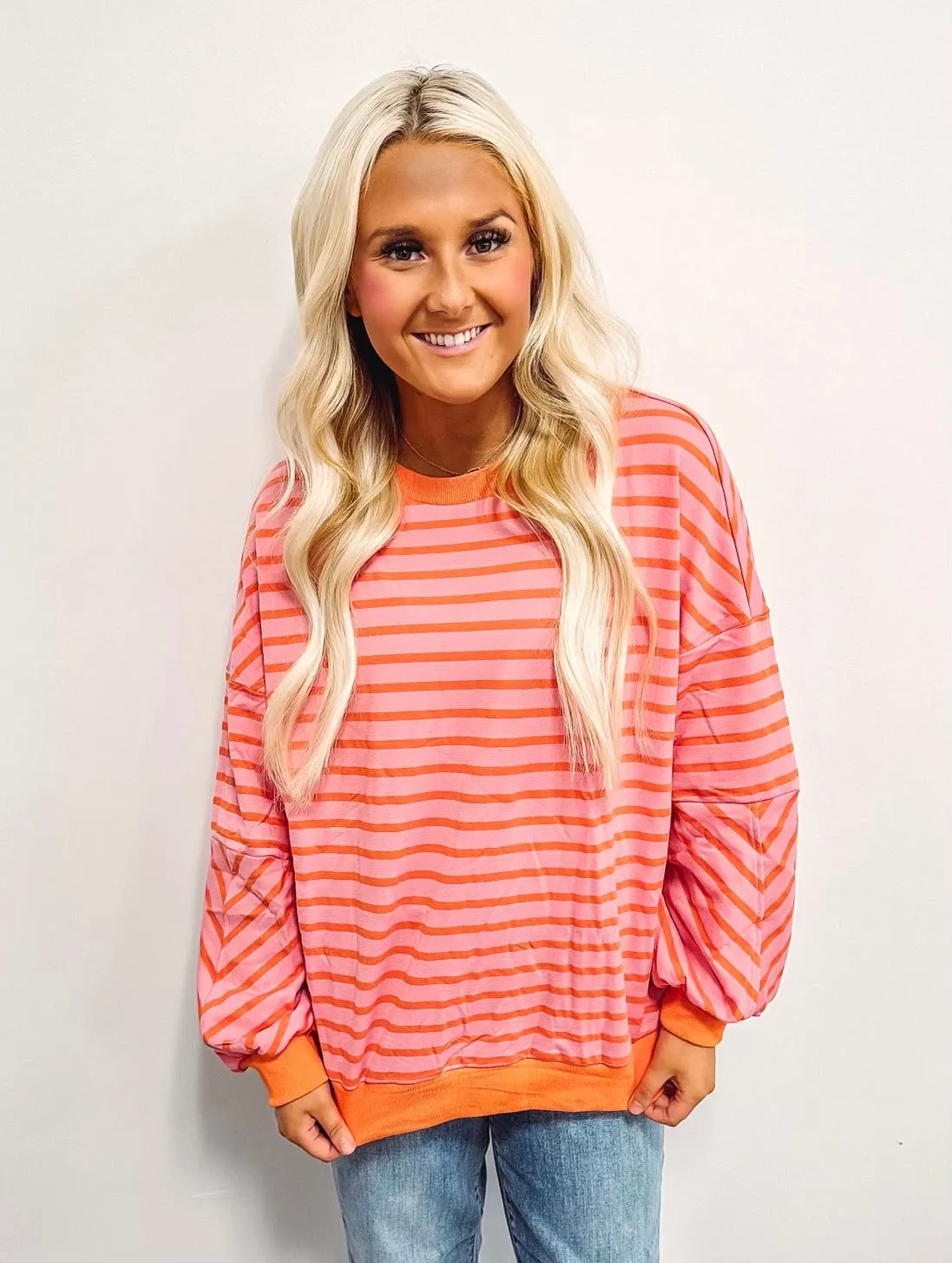 Sunset Stripe Sweater