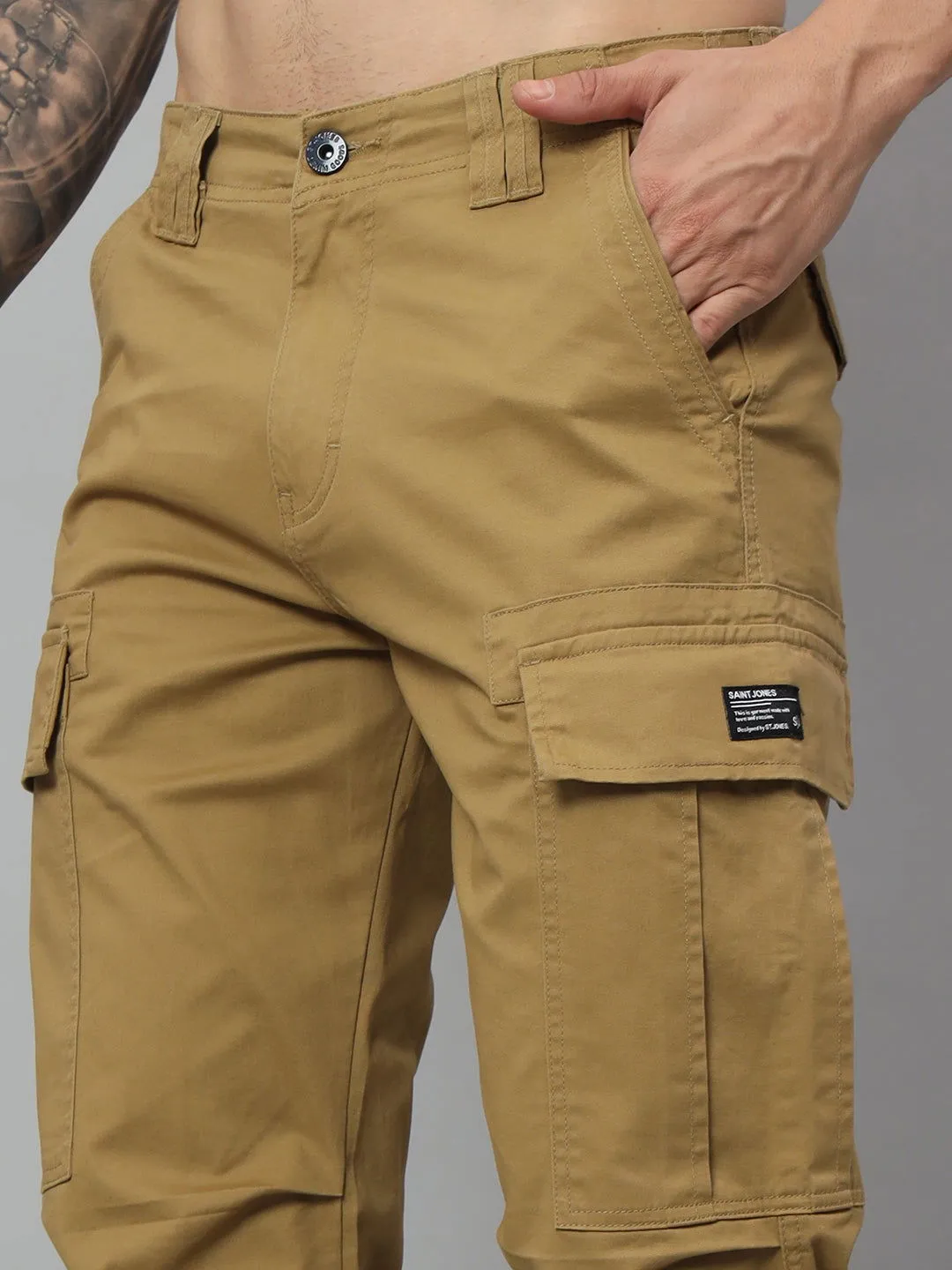 TAN BAGGY CARGO