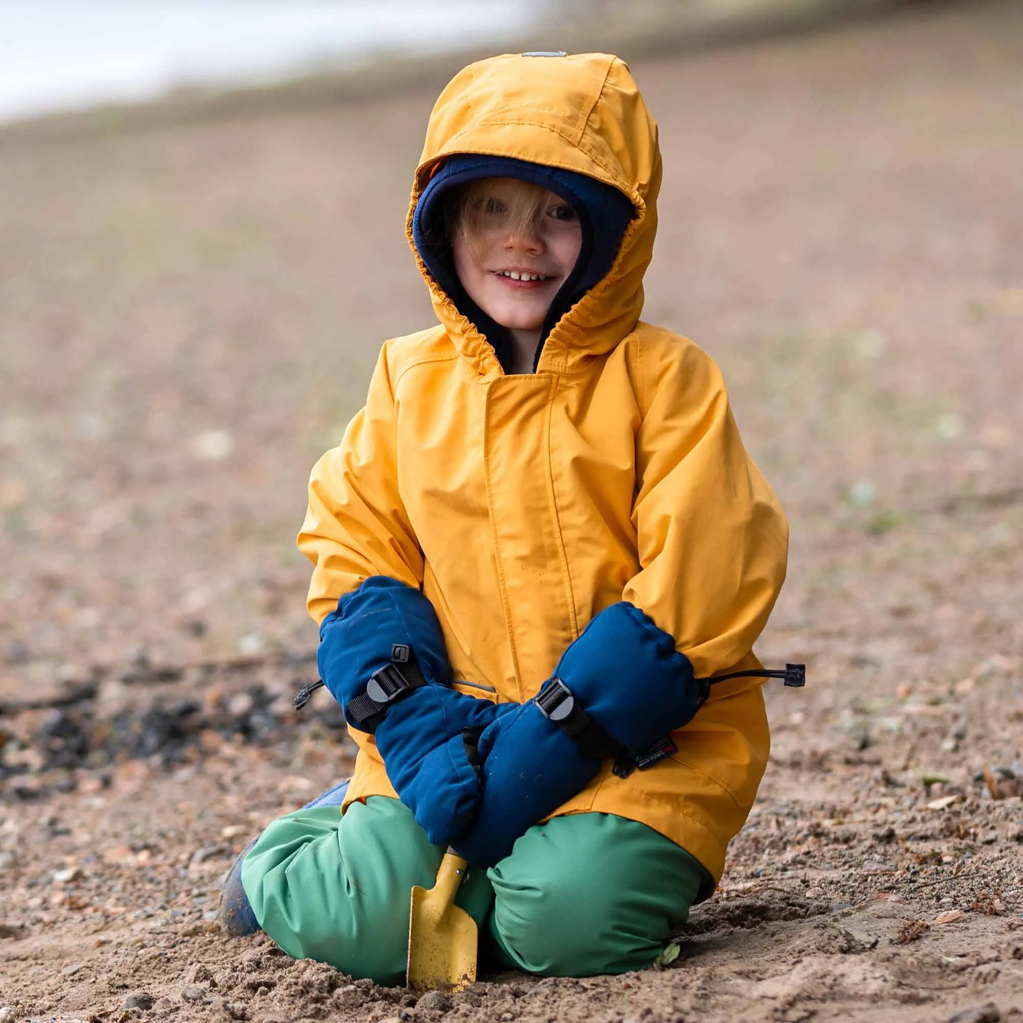 Toasty-Dry Waterproof Mitten: Navy