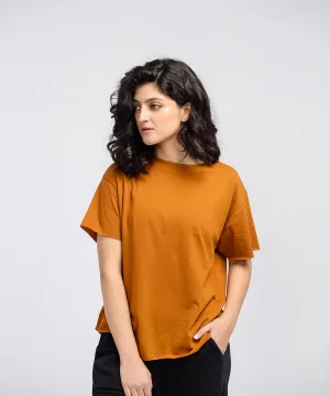 Women's Relaxed Fit Raw Edges Tee