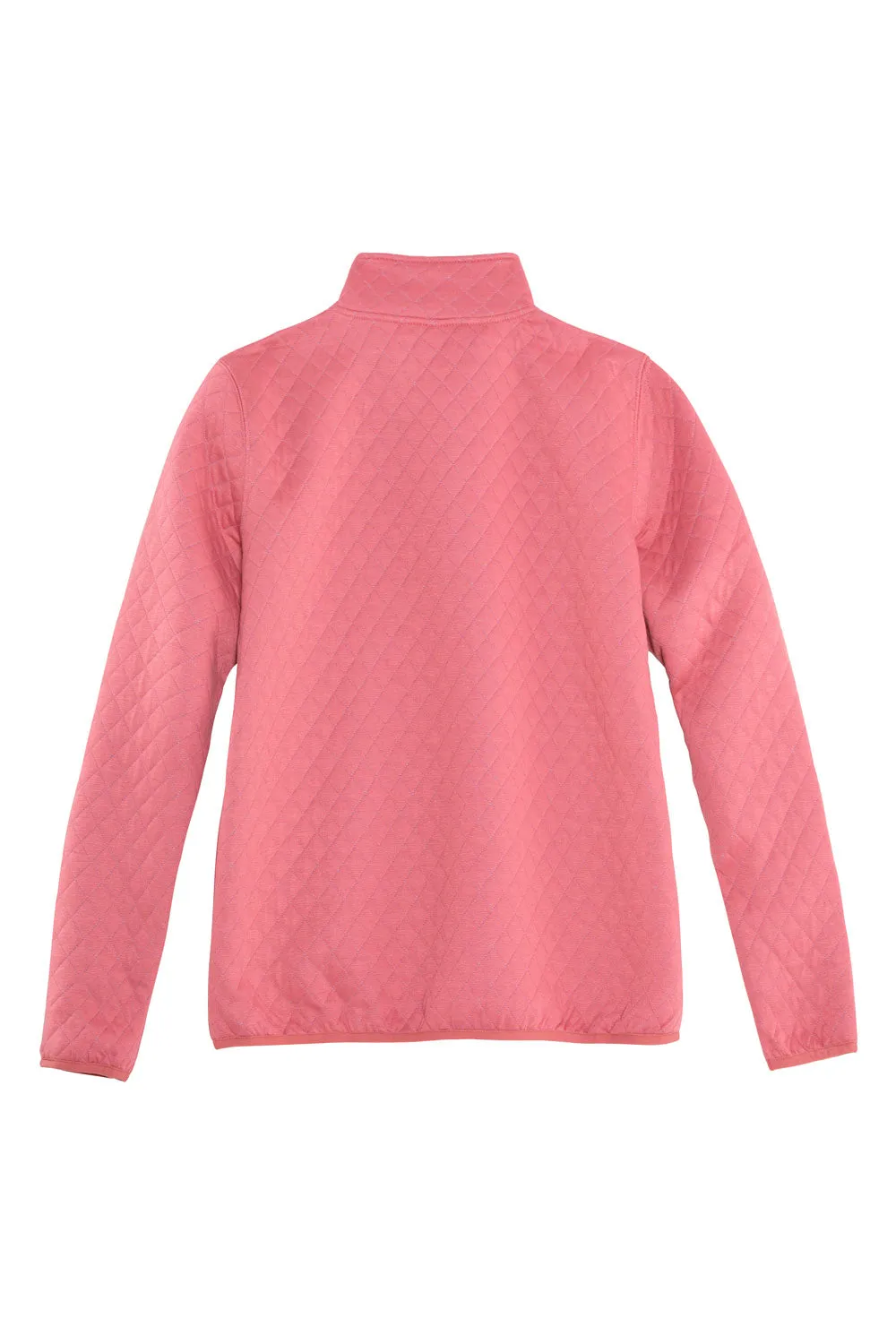 Women's Ultra Soft 1/4 Quilted Fleece Pullover Mountain Outdoor Shirt