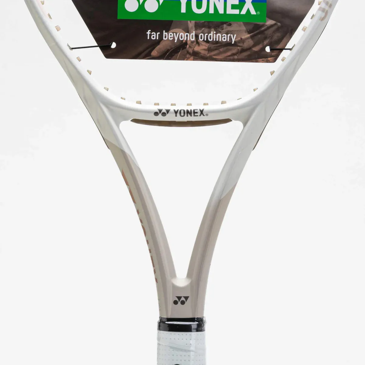 Yonex VCore 98 Sand and Beige 7th Generation Tennis Racket