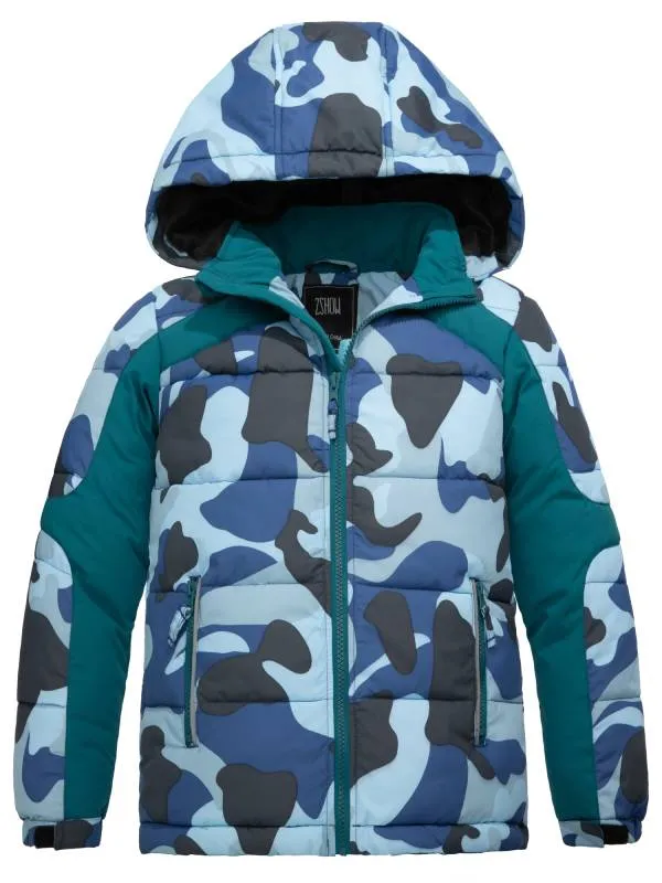 ZSHOW Boy's Hooded Puffer Jacket